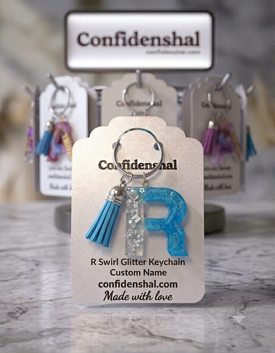 Big Resin keychain