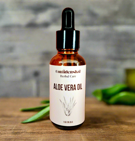 Aloe Vera Oil – Hydrating & Soothing Oil for Skin & Hair