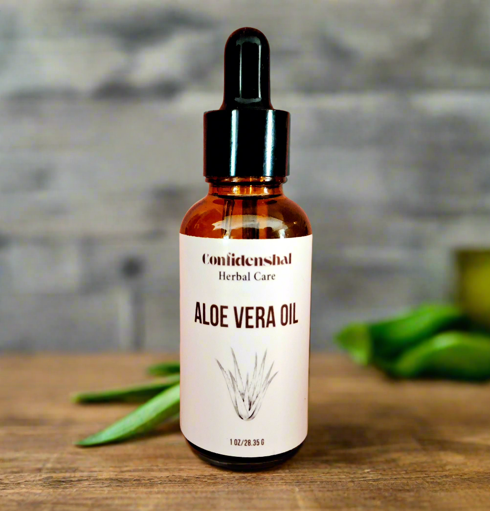 Aloe Vera Oil – Hydrating & Soothing Oil for Skin & Hair