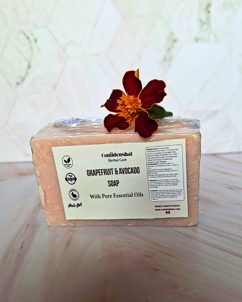 Grapefruit & Avocado Bar Soap