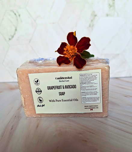 Grapefruit & Avocado Bar Soap
