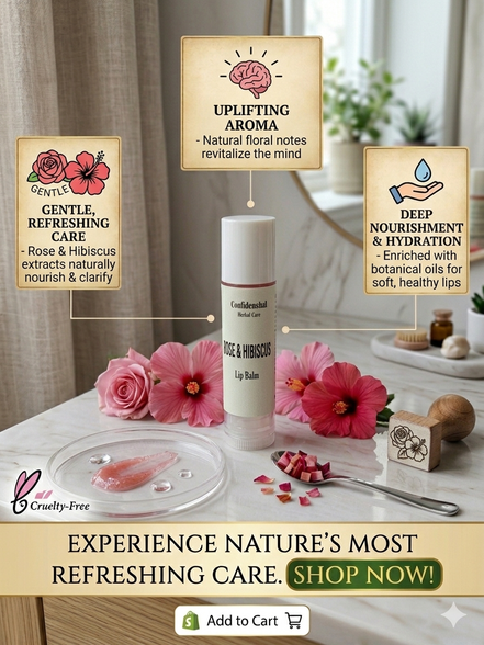 Rose & Hibiscus Lip Balm