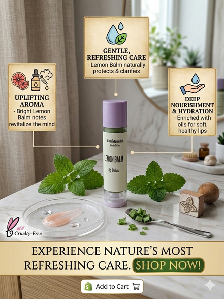 Lemon Balm Lip Balm