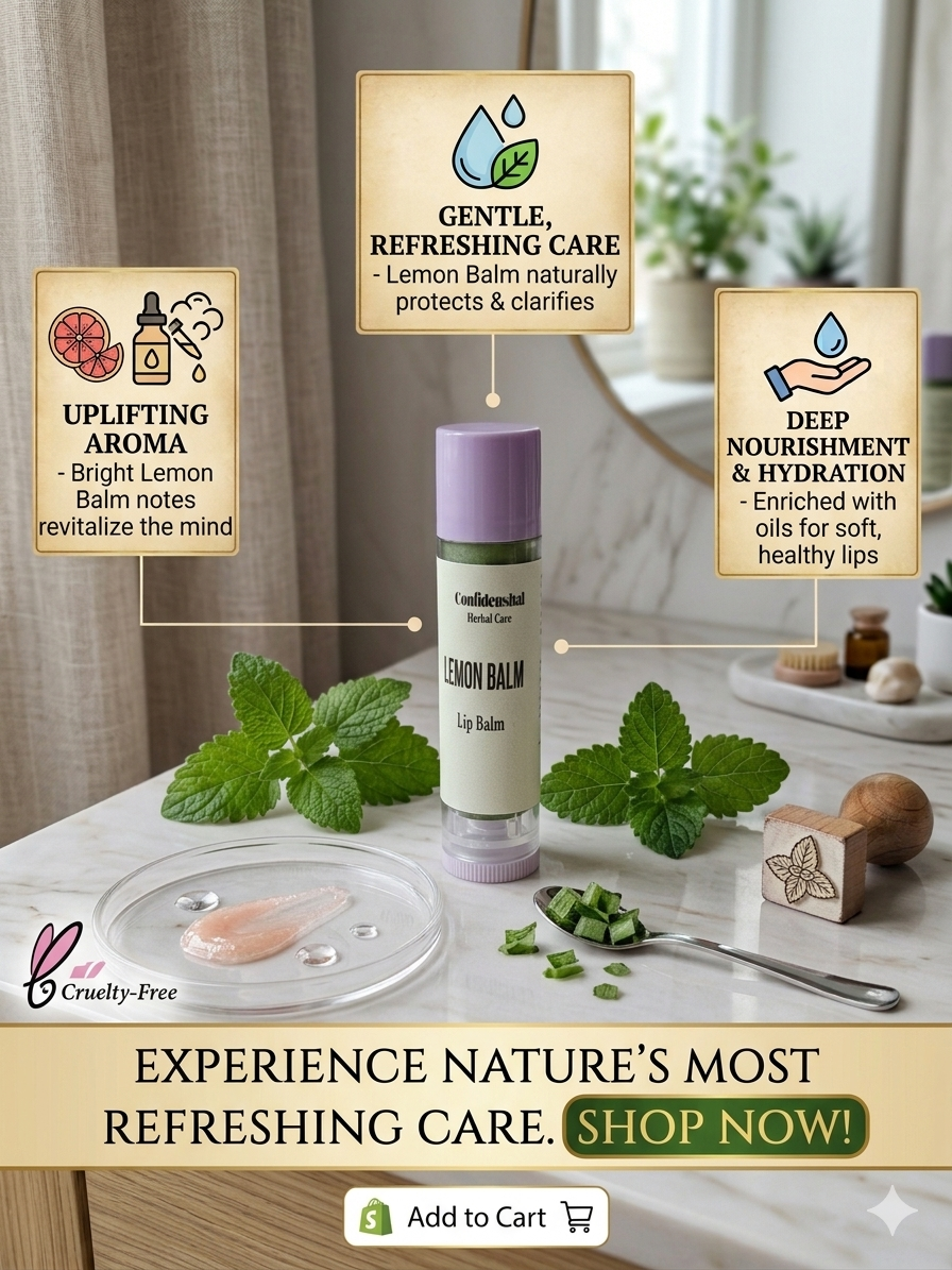 Lemon Balm Lip Balm