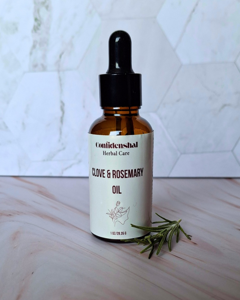 Clove & Rosemary Infused Oil