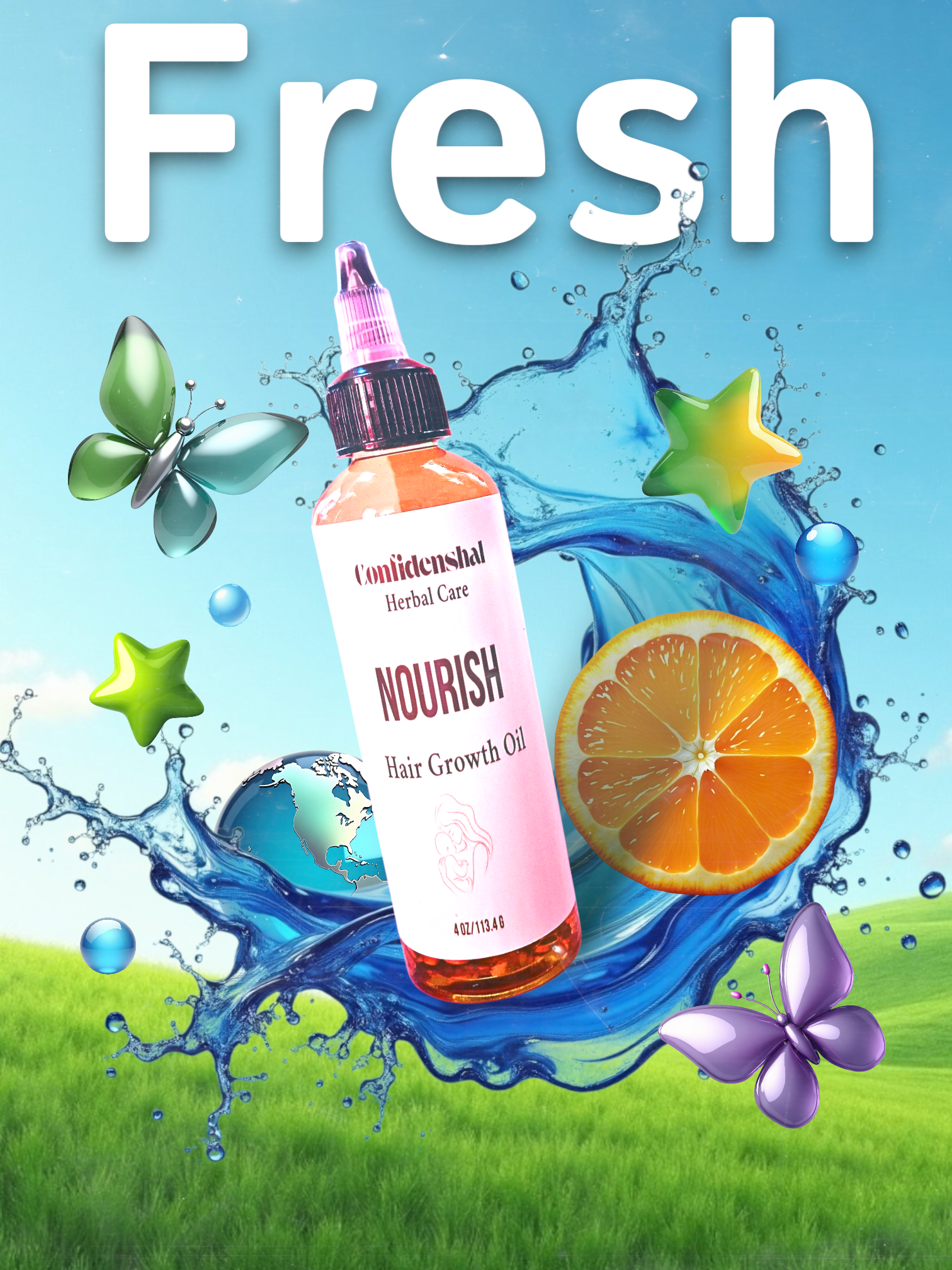Nourish Hair Growth oil/ Ultimate Hair Growth Oil