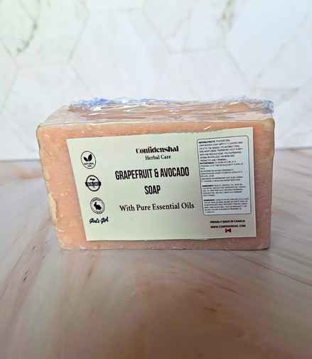 Grapefruit & Avocado Bar Soap