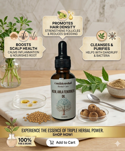 Neem, Amla & Fenugreek Oil