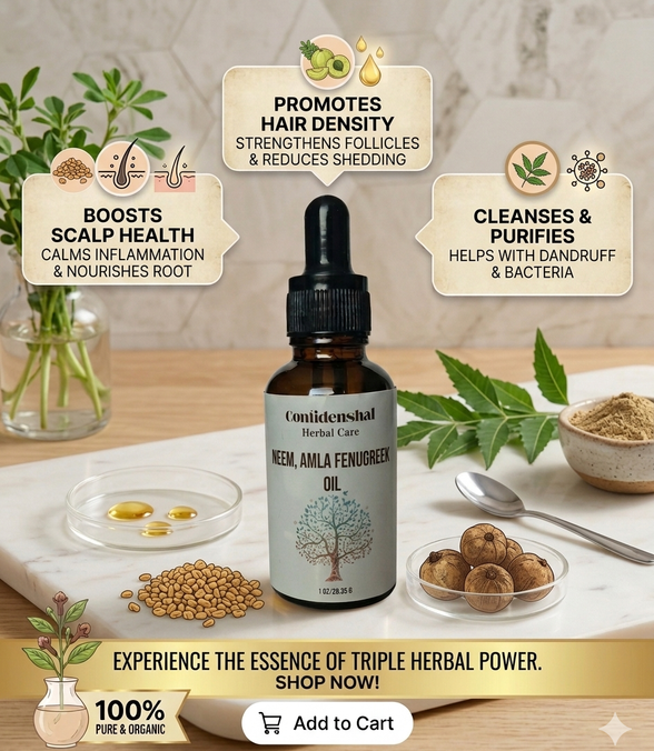 Neem, Amla & Fenugreek Oil