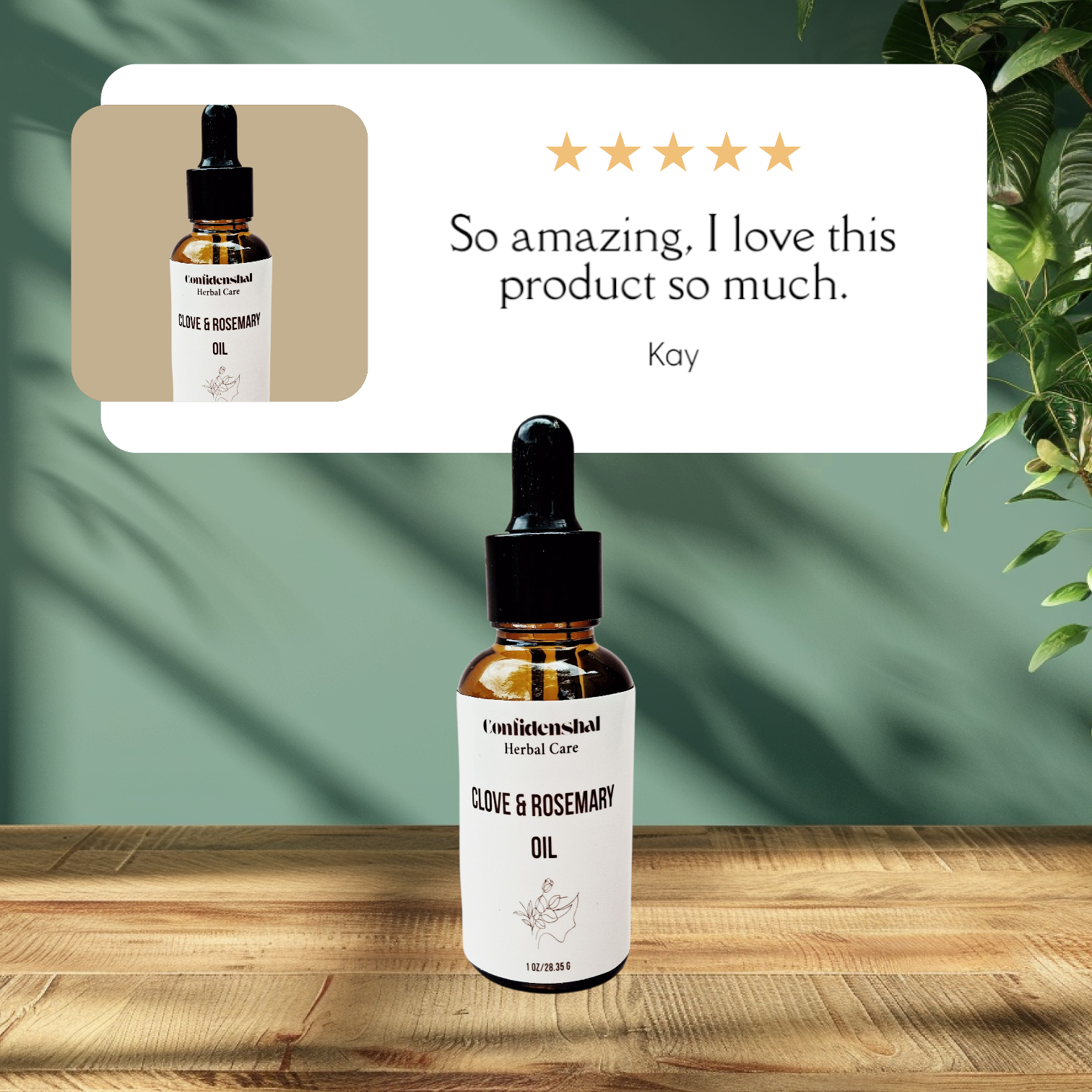 Clove & Rosemary Infused Oil
