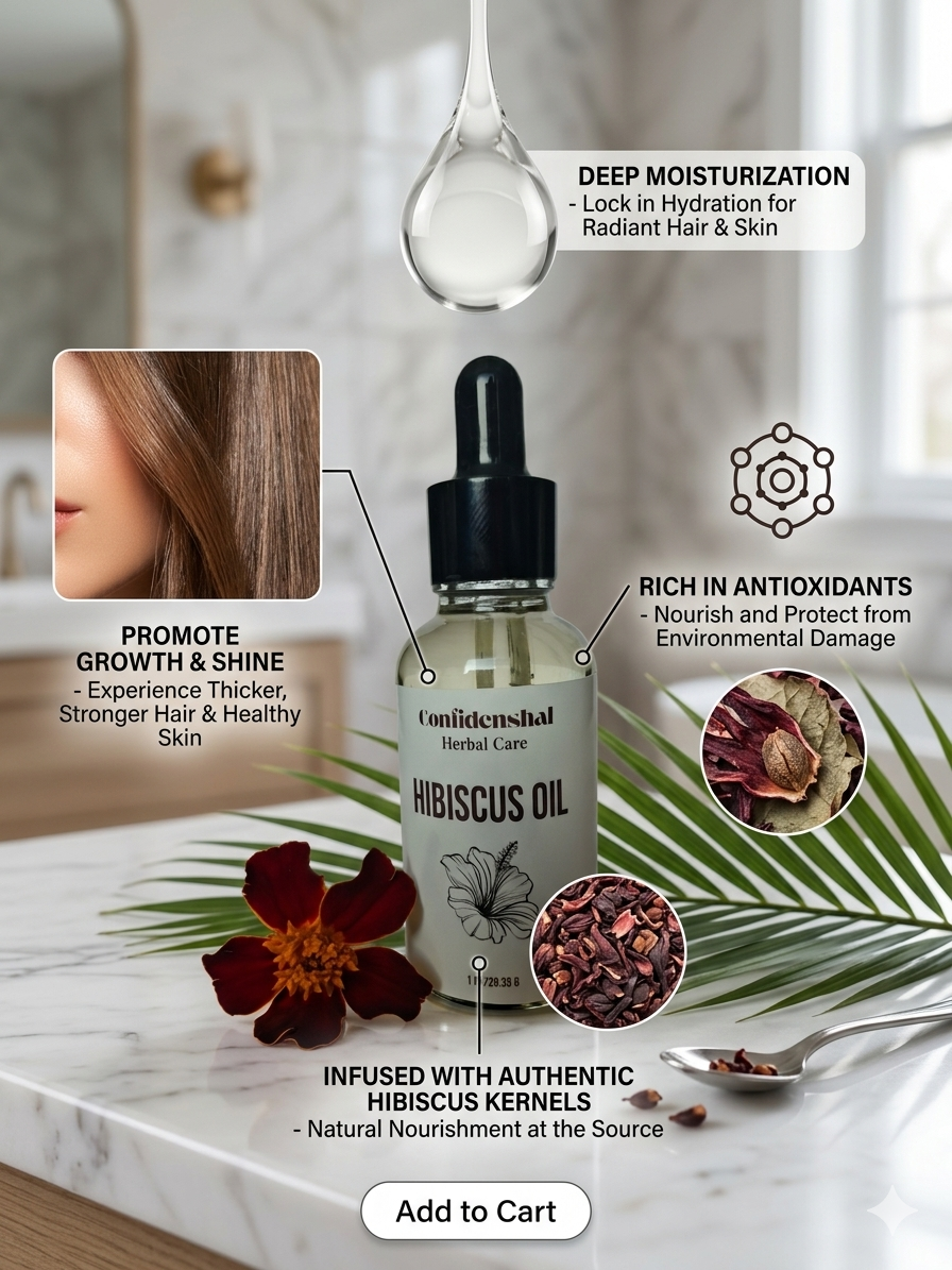 Hibiscus Infused Oil