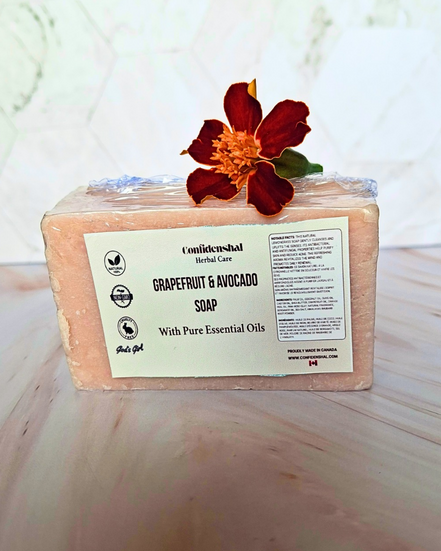 Grapefruit & Avocado Bar Soap