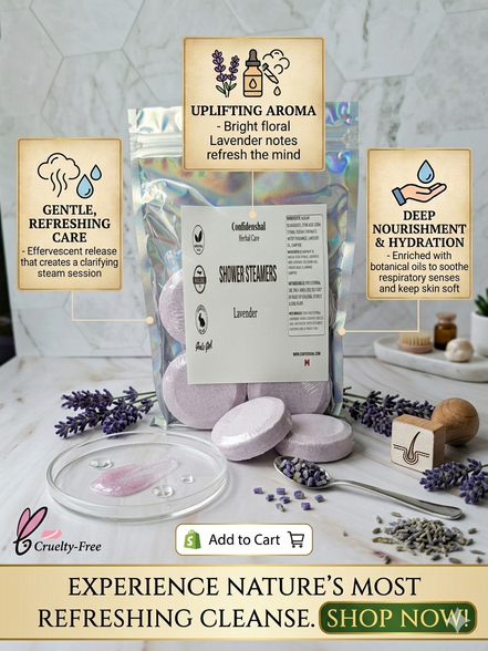 Lavender Herbal Shower Steamers