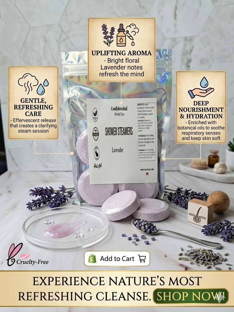 Lavender Herbal Shower Steamers