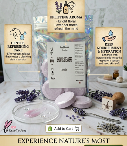 Lavender Herbal Shower Steamers