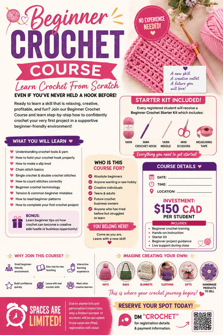 CROCHET TRAINING PACK