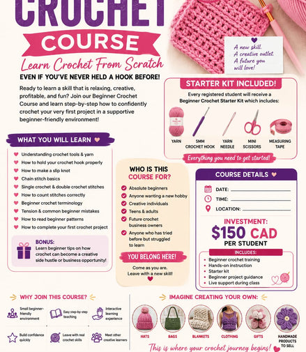 CROCHET TRAINING PACK